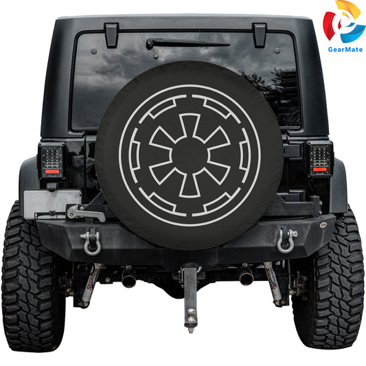 Galactic Empire Spare Tire Cover – Premium Waterproof UV Resistant Protector