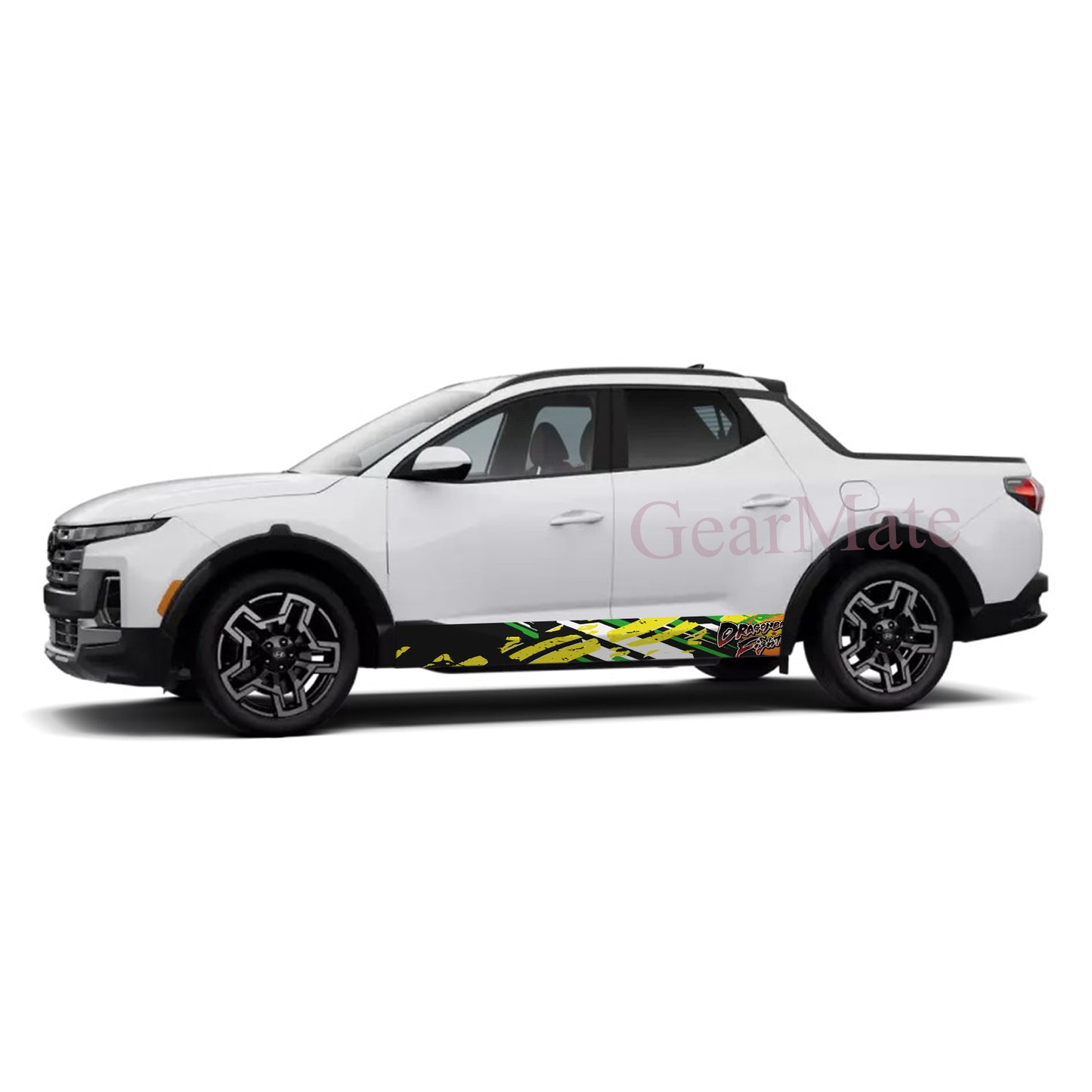 Racing Sport Dragon Ball FighterZ Rocker Panel Graphic Decal Kit (Left & Right Sides) - High Quality Vinyl for Trucks & SUVs