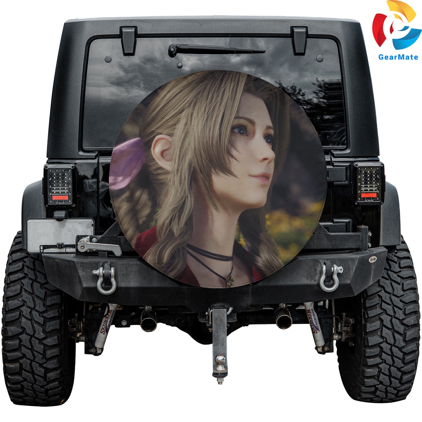 Final Fantasy 7 Video Games Spare Tire Cover – Premium Waterproof UV Resistant Protector