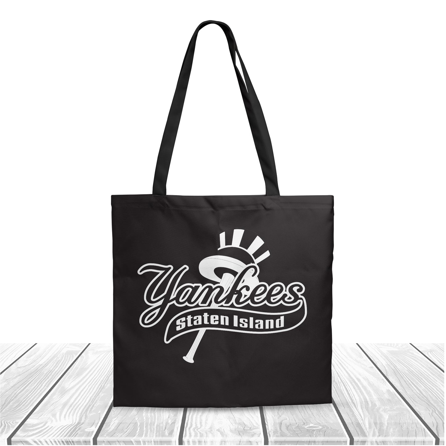 MLB New York Yankees Team Pride Polyester Canvas Tote Bag - Durable and Stylish