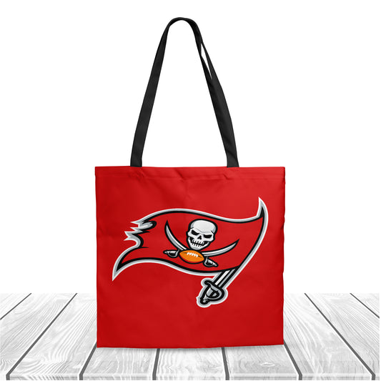 NFL Tampa Bay Buccaneers NFL Fans Polyester Canvas Tote Bag – Durable and Stylish