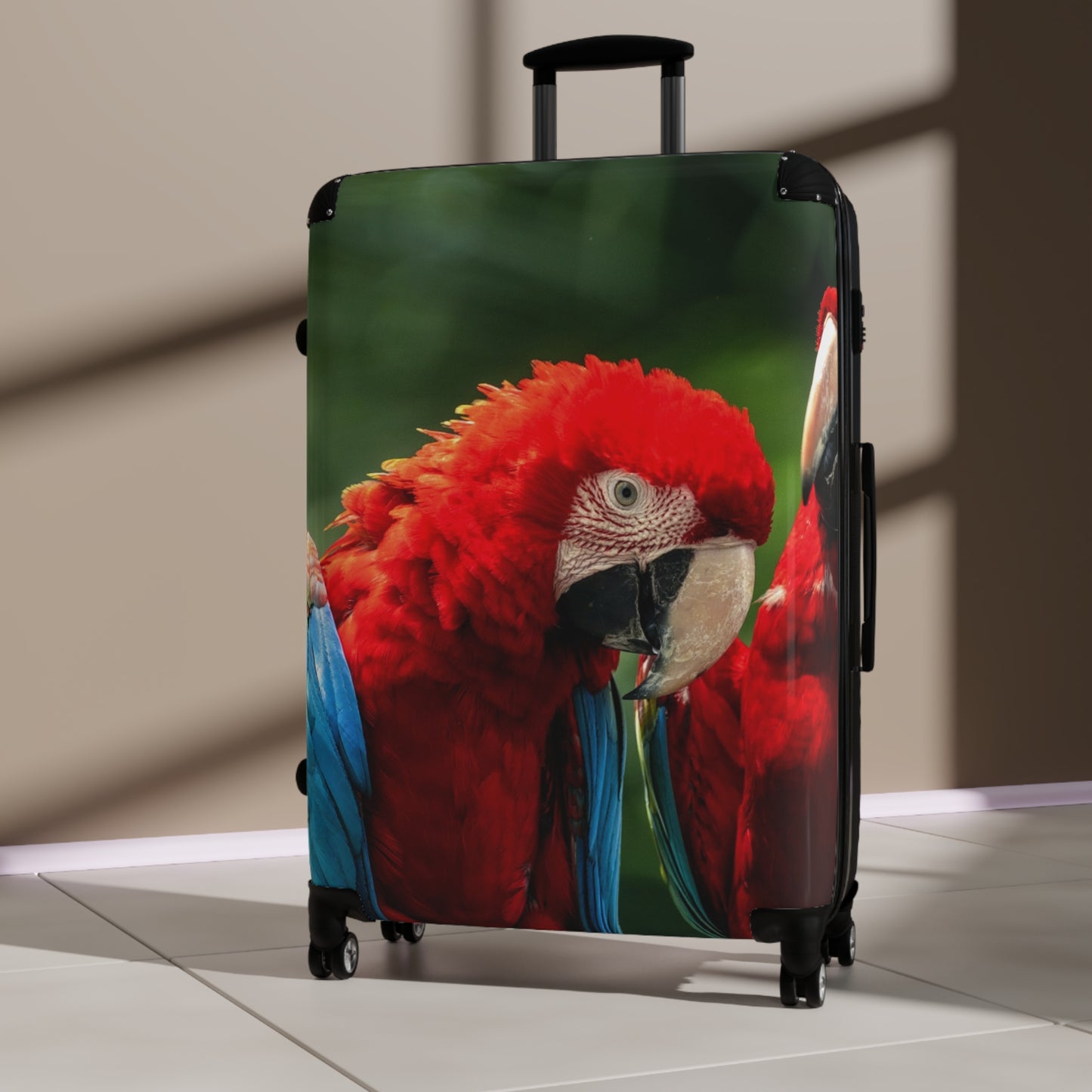 Animals Macaw Bird Carry-On Suitcase - Stylish Luggage for Travelers