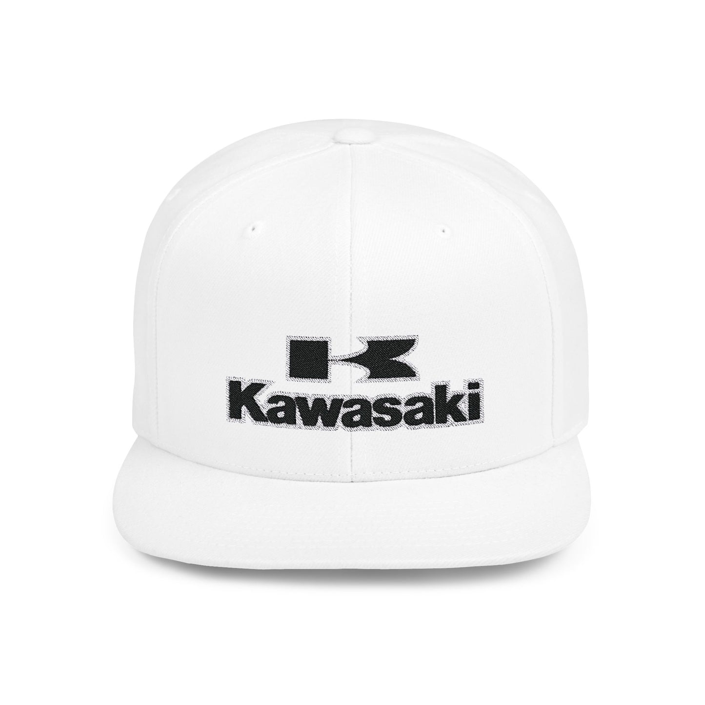 Kawasaki Flat Bill Snapback – Lightweight, Custom Fit, Premium Quality