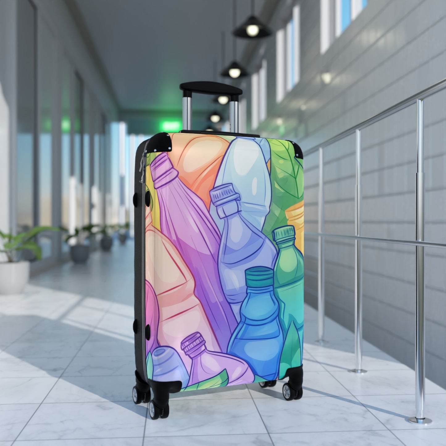 Nature Impact Carry-On Suitcase - Stylish Luggage for Travelers