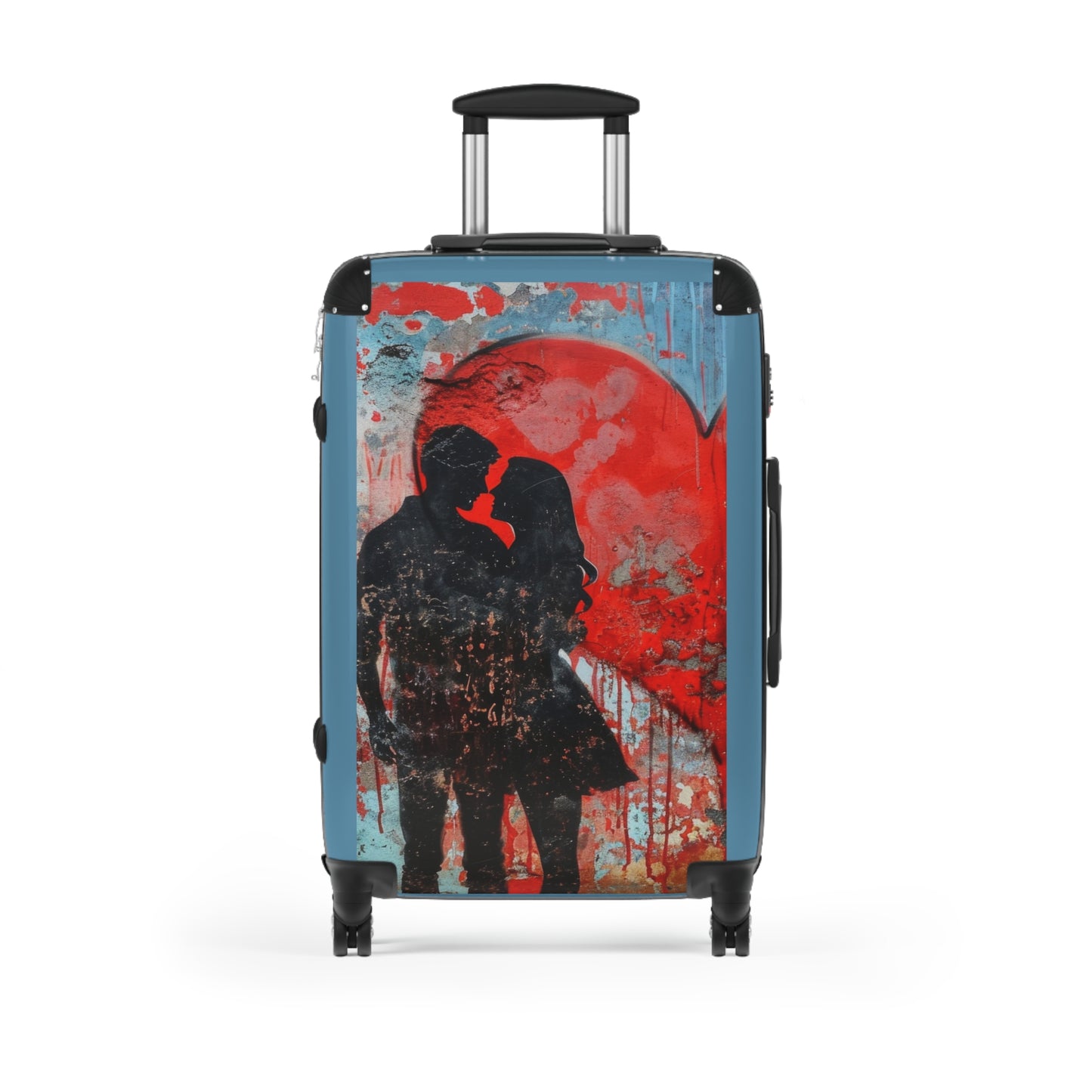 Love Couple Romantic Art Carry-On Suitcase - Stylish Luggage for Travelers