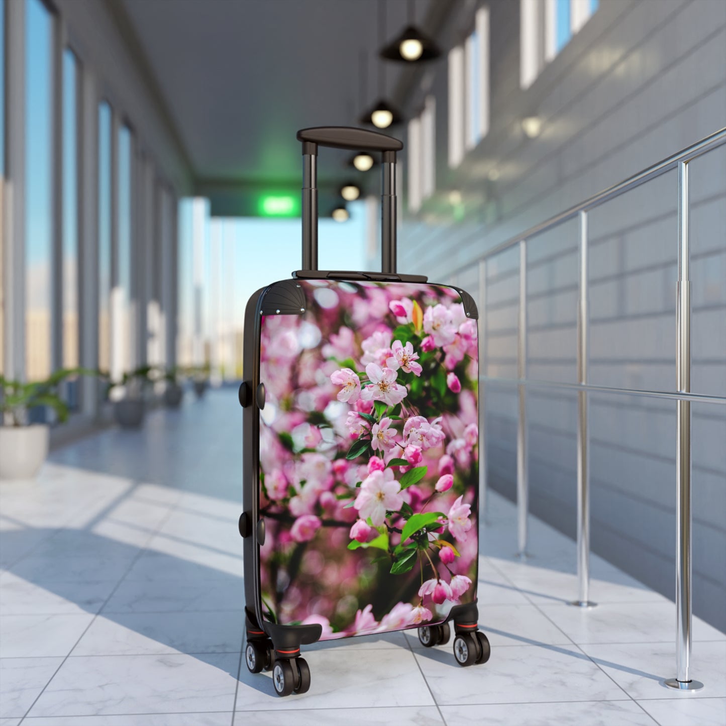 Nature Flowers Floral Cherry Blossom Art Carry-On Suitcase - Stylish Luggage for Travelers