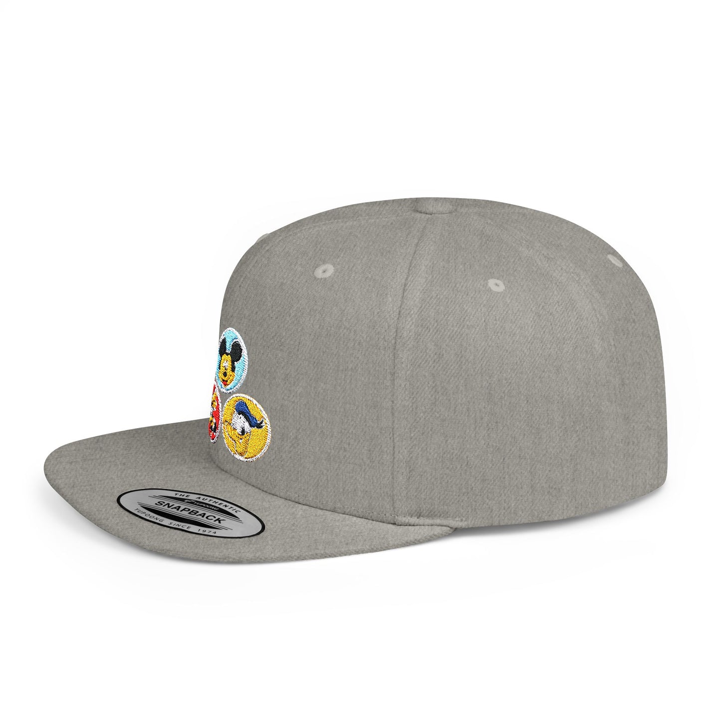 Mickey Donal Goofie Flat Bill Snapback – Lightweight, Custom Fit, Premium Quality