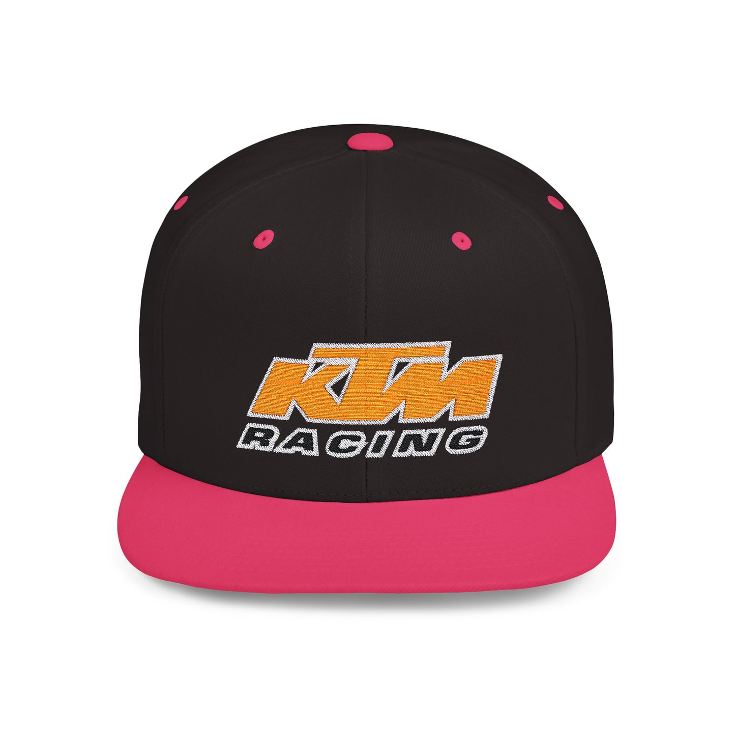 KTM Flat Bill Snapback – Lightweight, Custom Fit, Premium Quality