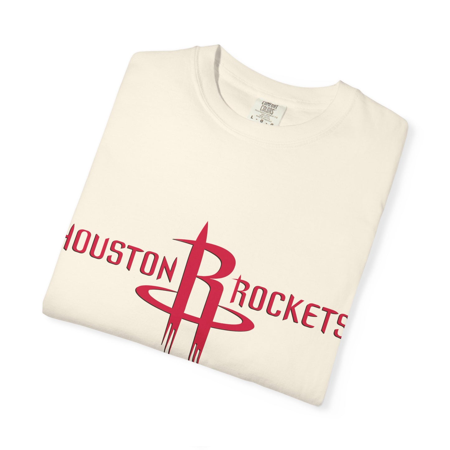 Houston Rockets Garment-Dyed T-Shirt – Premium Cotton Tee for Customization