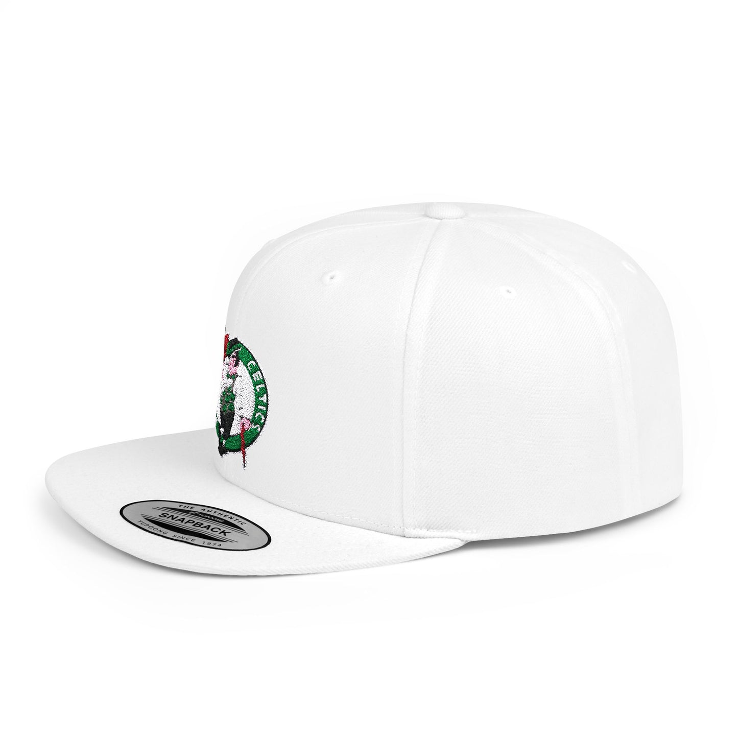 Boston Celtics Flat Bill Snapback – Lightweight, Custom Fit, Premium Quality