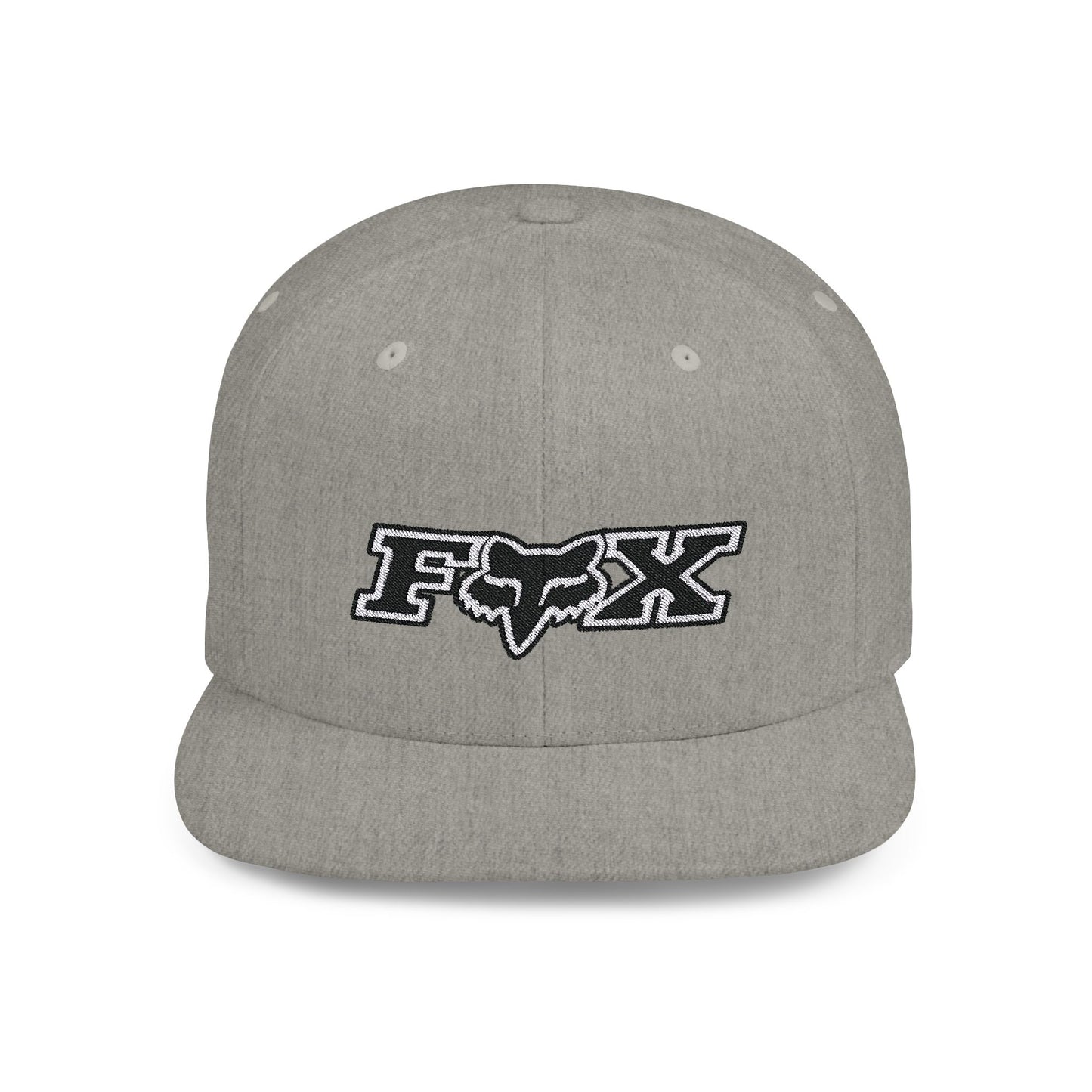 Fox Racing Flat Bill Snapback – Lightweight, Custom Fit, Premium Quality