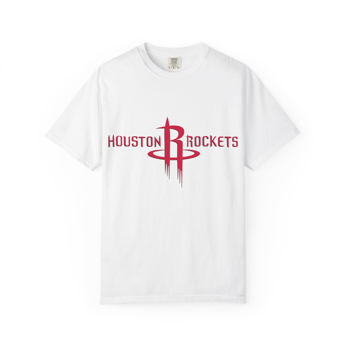 Houston Rockets Garment-Dyed T-Shirt – Premium Cotton Tee for Customization