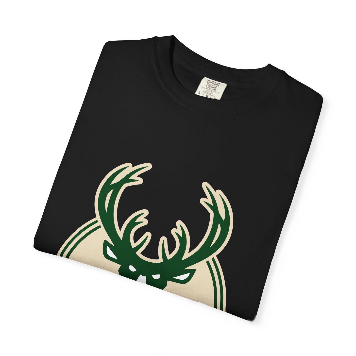Milwaukee Bucks NBA Garment-Dyed T-Shirt – Premium Cotton Tee for Customization