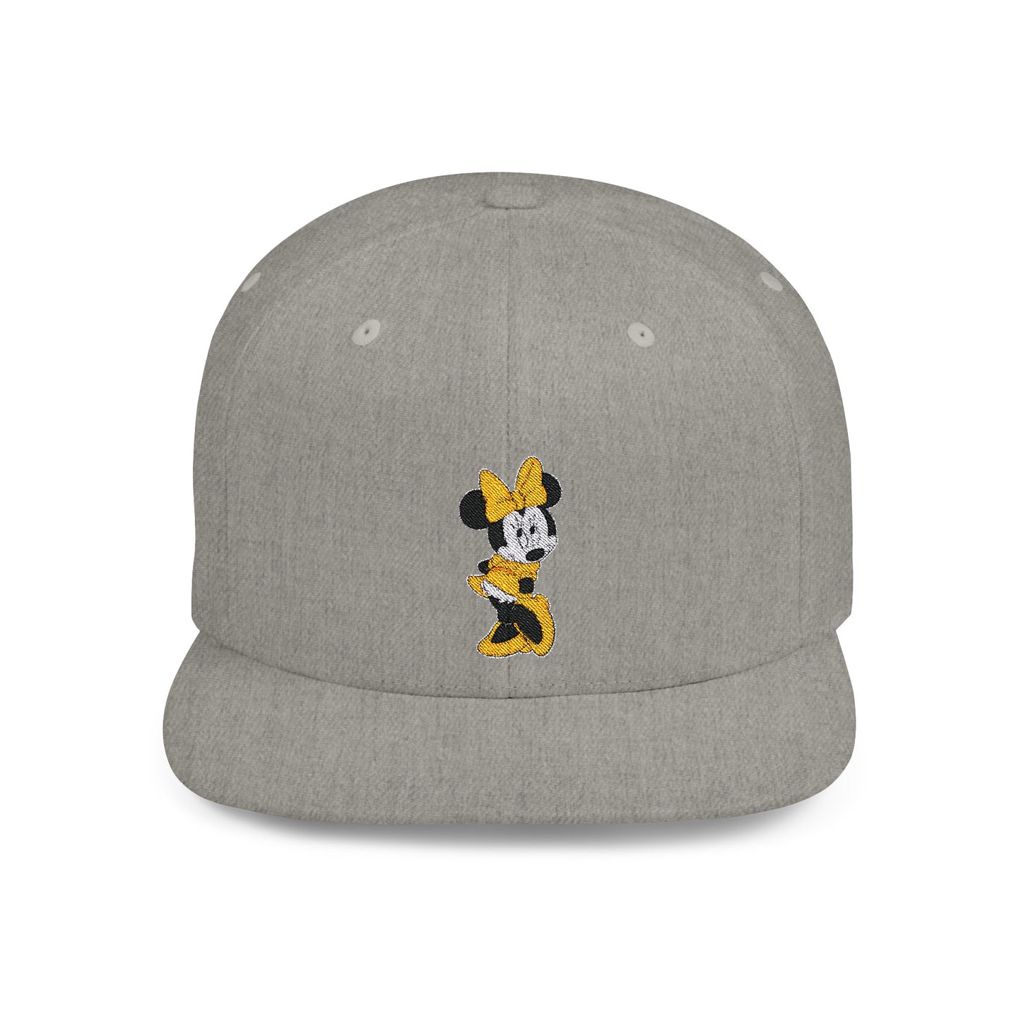 Minne Shy Flat Bill Snapback – Lightweight, Custom Fit, Premium Quality