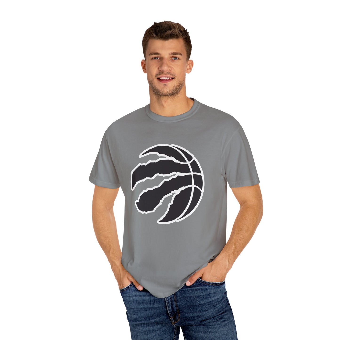 Toronto Raptors Strong Garment-Dyed T-Shirt – Premium Cotton Tee for Customization
