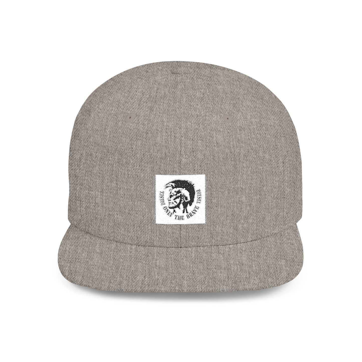 Diesel Flat Bill Snapback – Lightweight, Custom Fit, Premium Quality