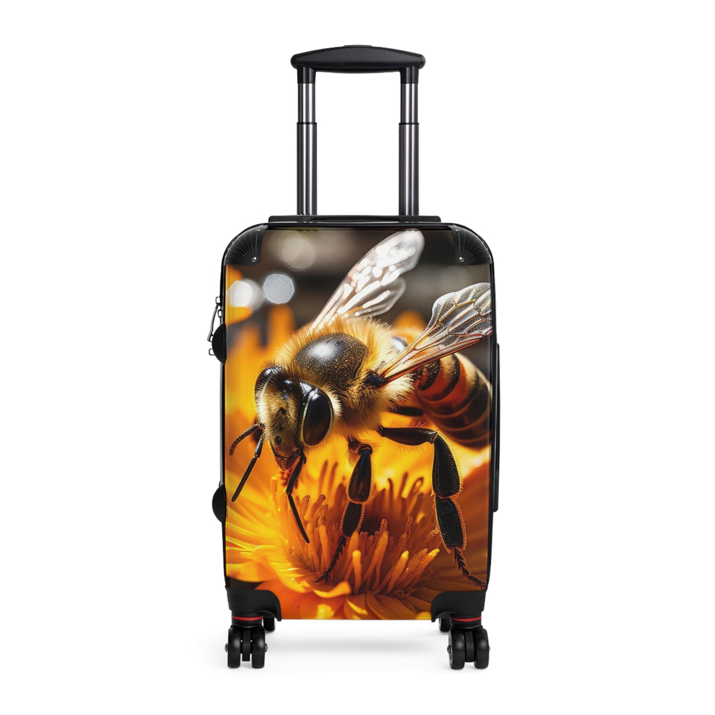 Nature Bees Collect Pollen Art Carry-On Suitcase - Stylish Luggage for Travelers