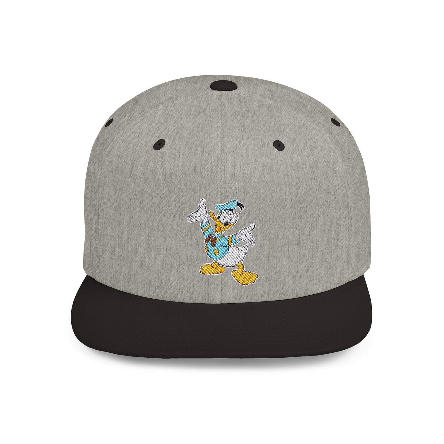 Pato Donald Flat Bill Snapback – Lightweight, Custom Fit, Premium Quality