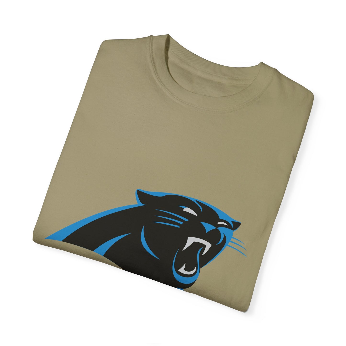 Carolina Panthers Go Panthers Garment-Dyed T-Shirt – Premium Cotton Tee for Customization