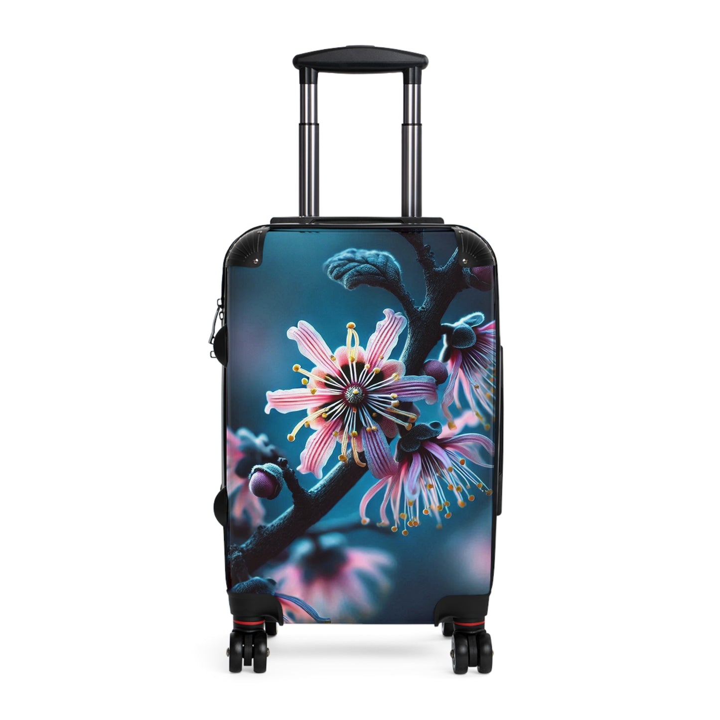 Nature Flowers Floral Beautiful Purple Art Carry-On Suitcase - Stylish Luggage for Travelers