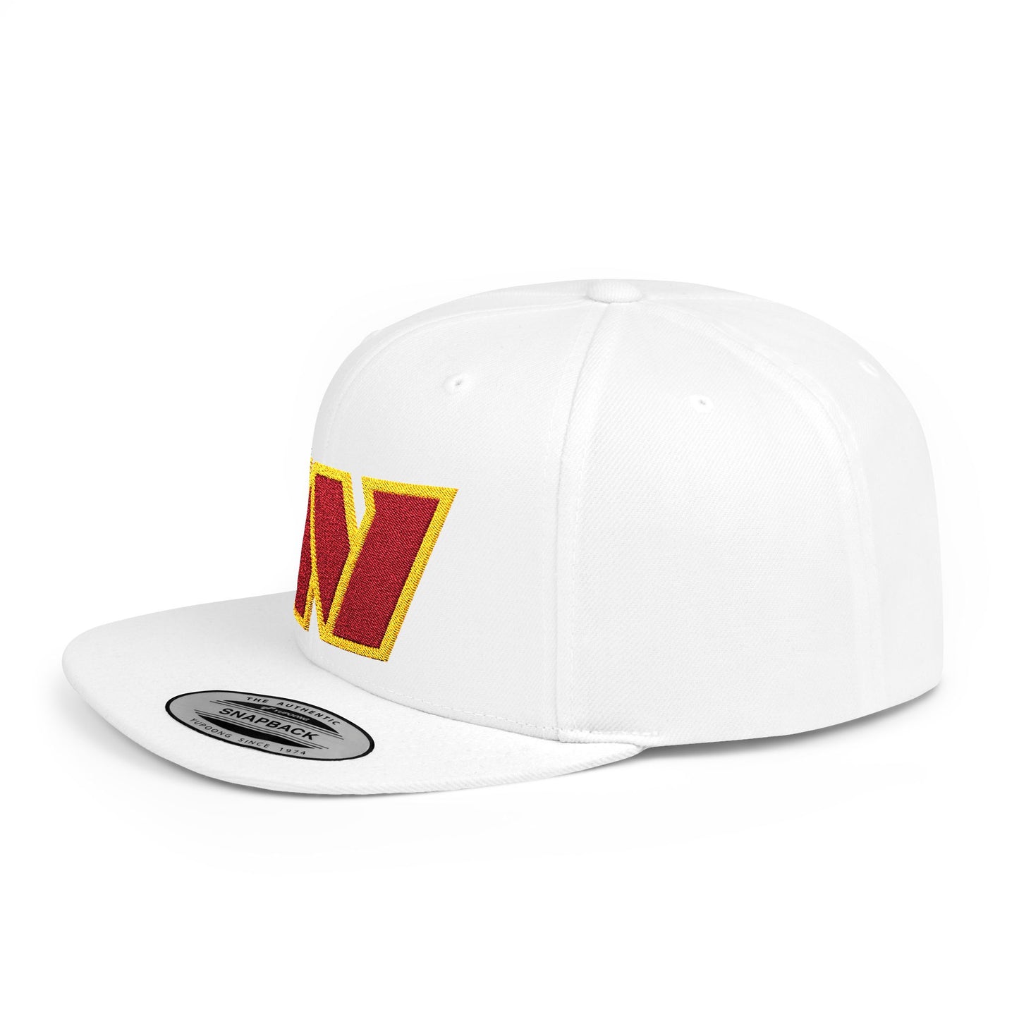 Washington Commanders Flat Bill Snapback – Lightweight, Custom Fit, Premium Quality