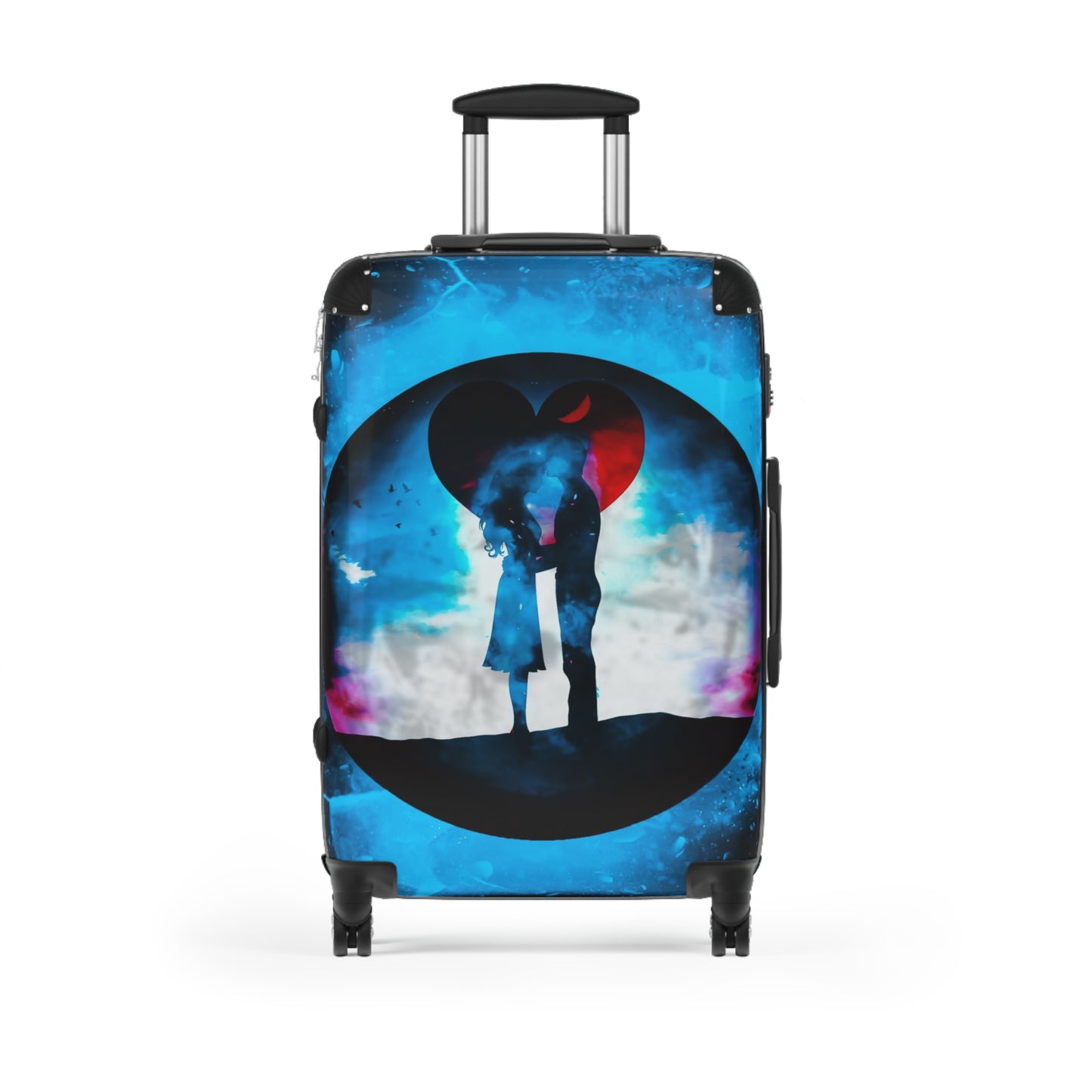 Love Couple Art Carry-On Suitcase - Stylish Luggage for Travelers