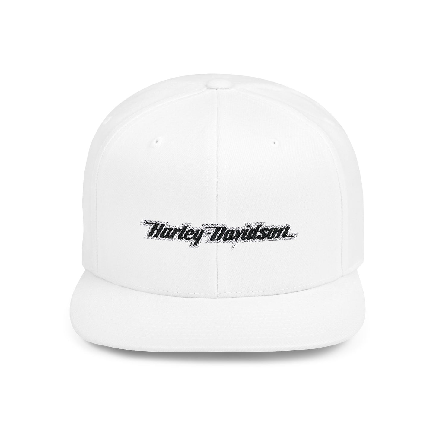 Harley Davidson Motor Flat Bill Snapback – Lightweight, Custom Fit, Premium Quality