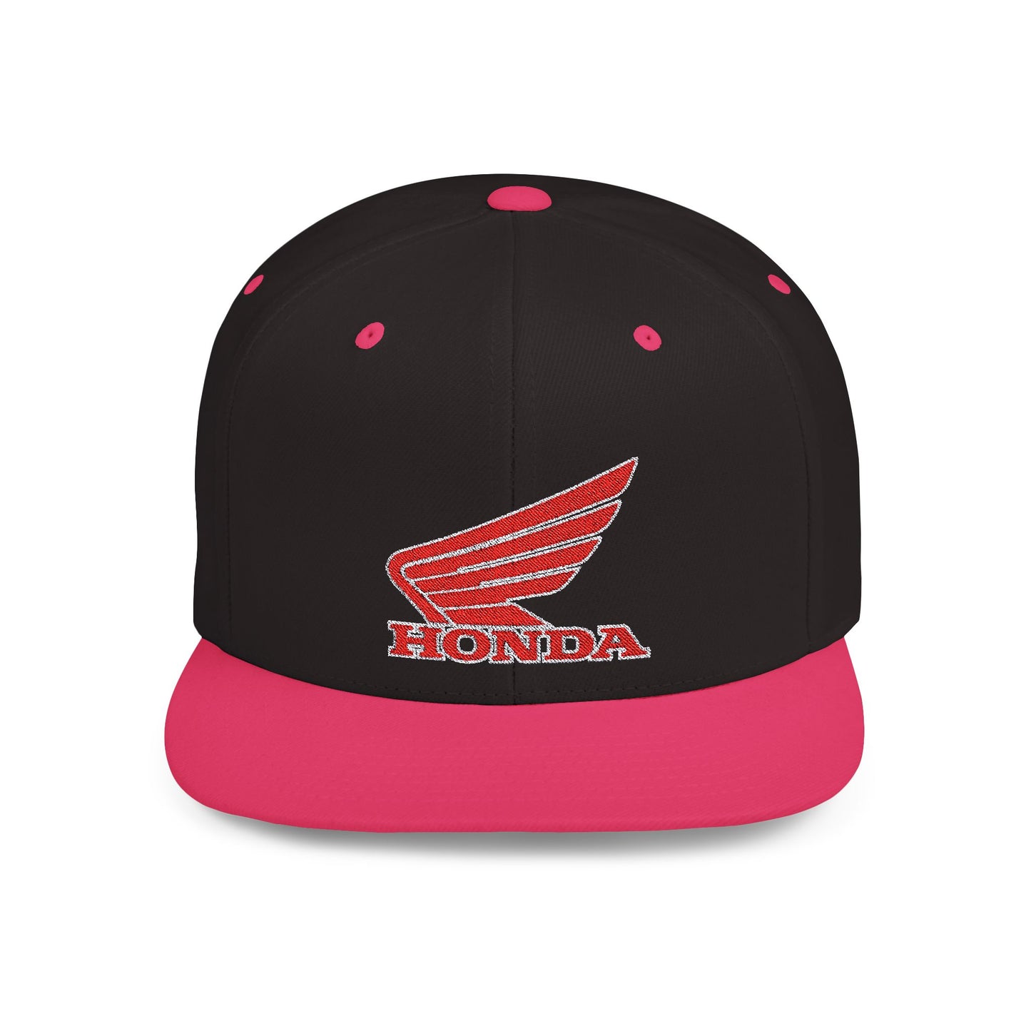 Honda Flat Bill Snapback – Lightweight, Custom Fit, Premium Quality