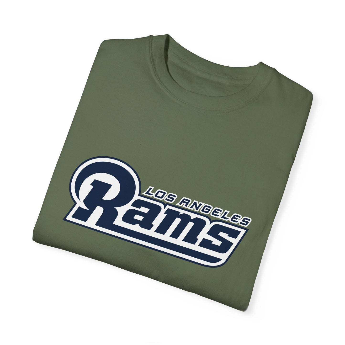 Los Angeles Rams Gear Garment-Dyed T-Shirt – Premium Cotton Tee for Customization