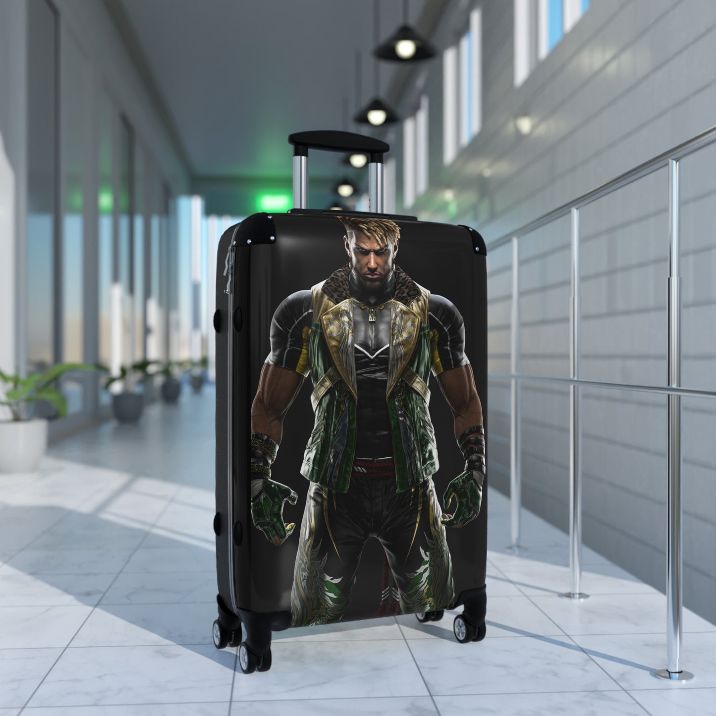 Video Games Tekken 8 Eddy Gordo Carry-On Suitcase - Stylish Luggage for Travelers