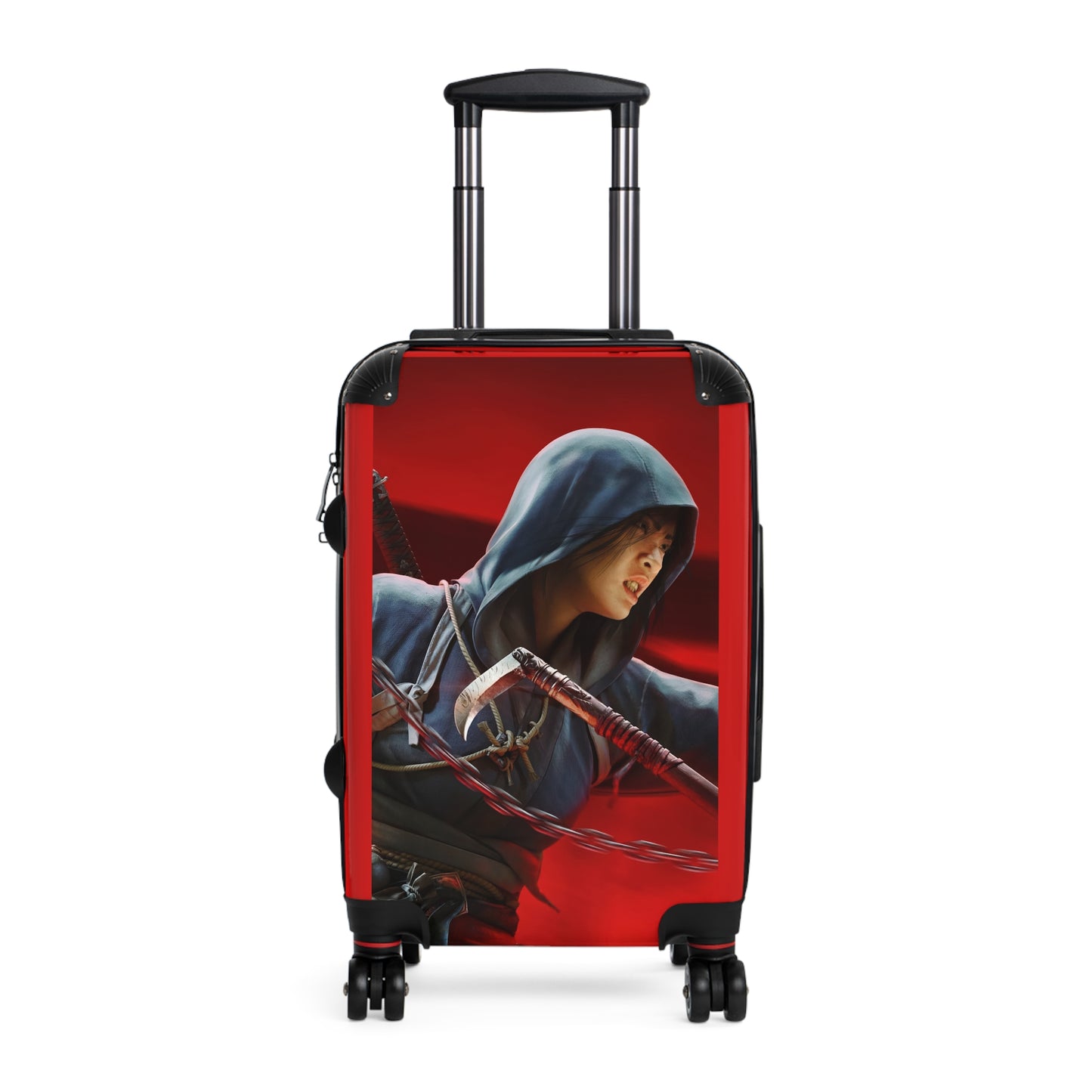 Video Games Assassins's Creed Naoe Carry-On Suitcase - Stylish Luggage for Travelers