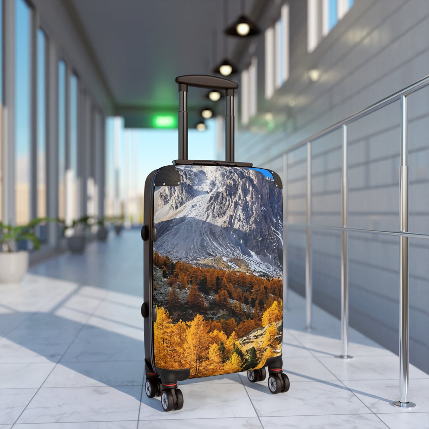 Nature Autumn Forest Mountain Art Carry-On Suitcase - Stylish Luggage for Travelers