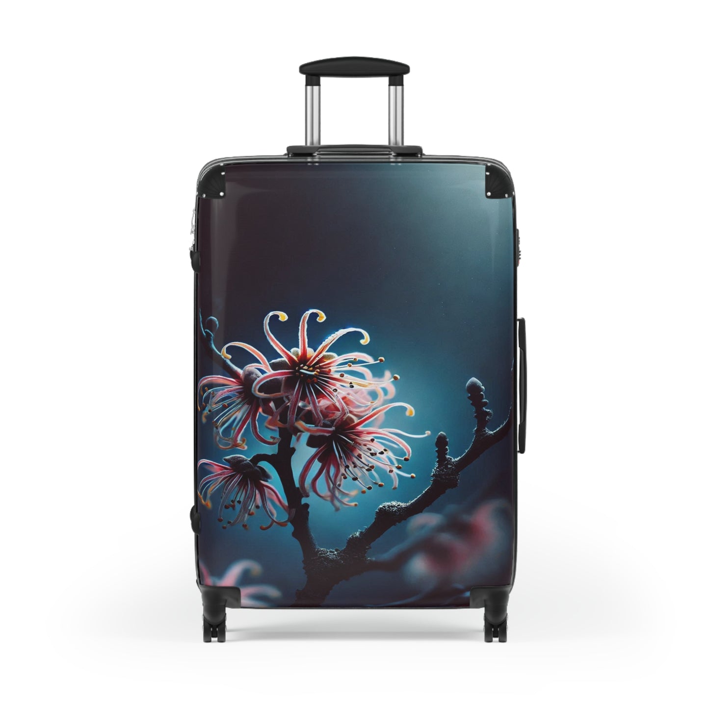 Nature Flowers Floral Cosmos Flowers Art Carry-On Suitcase - Stylish Luggage for Travelers