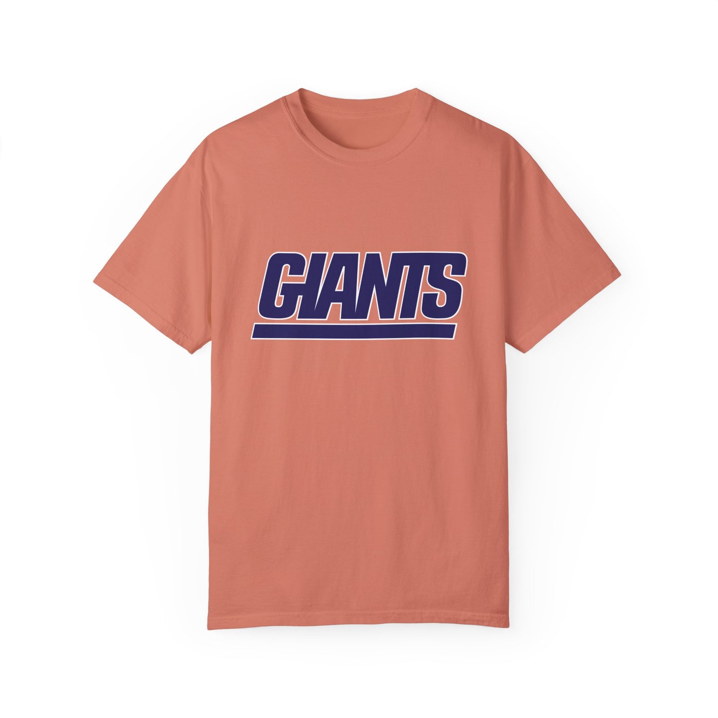 New York Giants Gear Garment-Dyed T-Shirt – Premium Cotton Tee for Customization