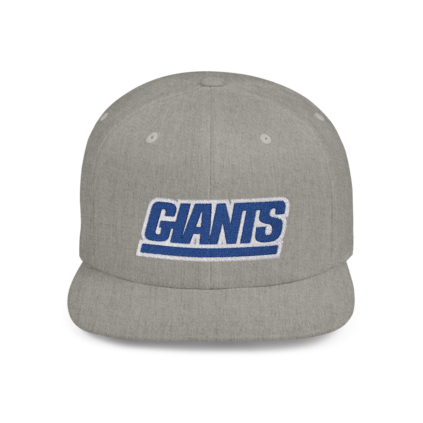 New York Giants Gameday Flat Bill Snapback – Lightweight, Custom Fit, Premium Quality
