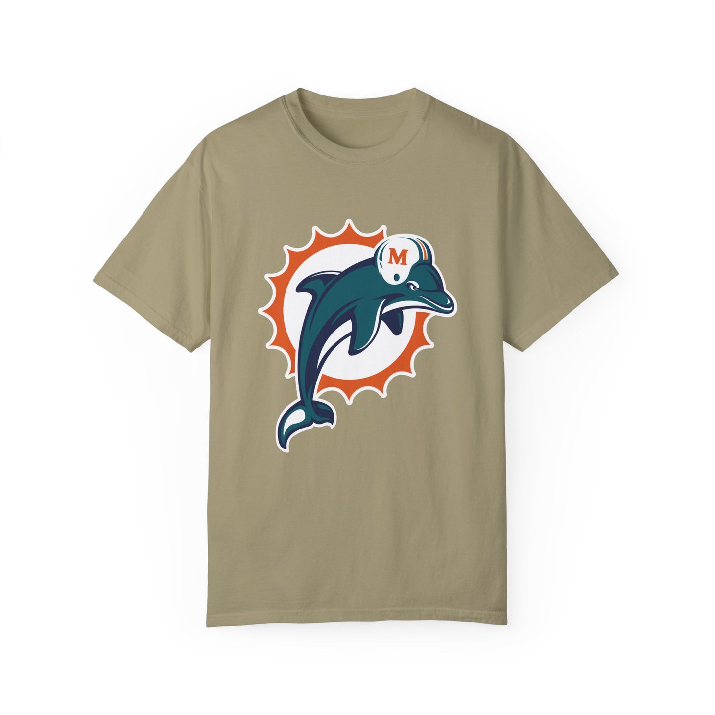 Miami Dolphins Gear Garment-Dyed T-Shirt – Premium Cotton Tee for Customization
