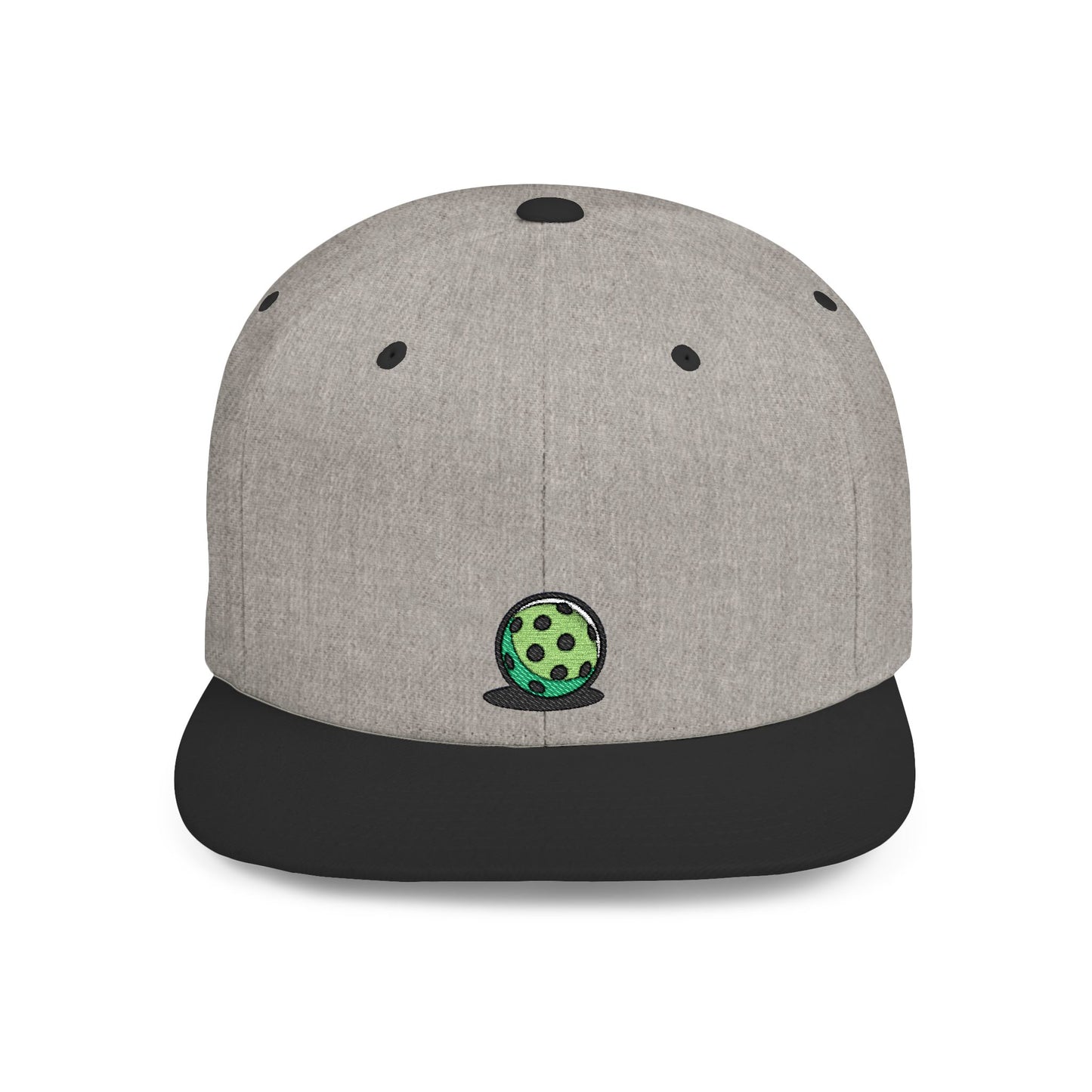 Icons Embroidered Ball Flat Bill Snapback – Lightweight, Custom Fit, Premium Quality