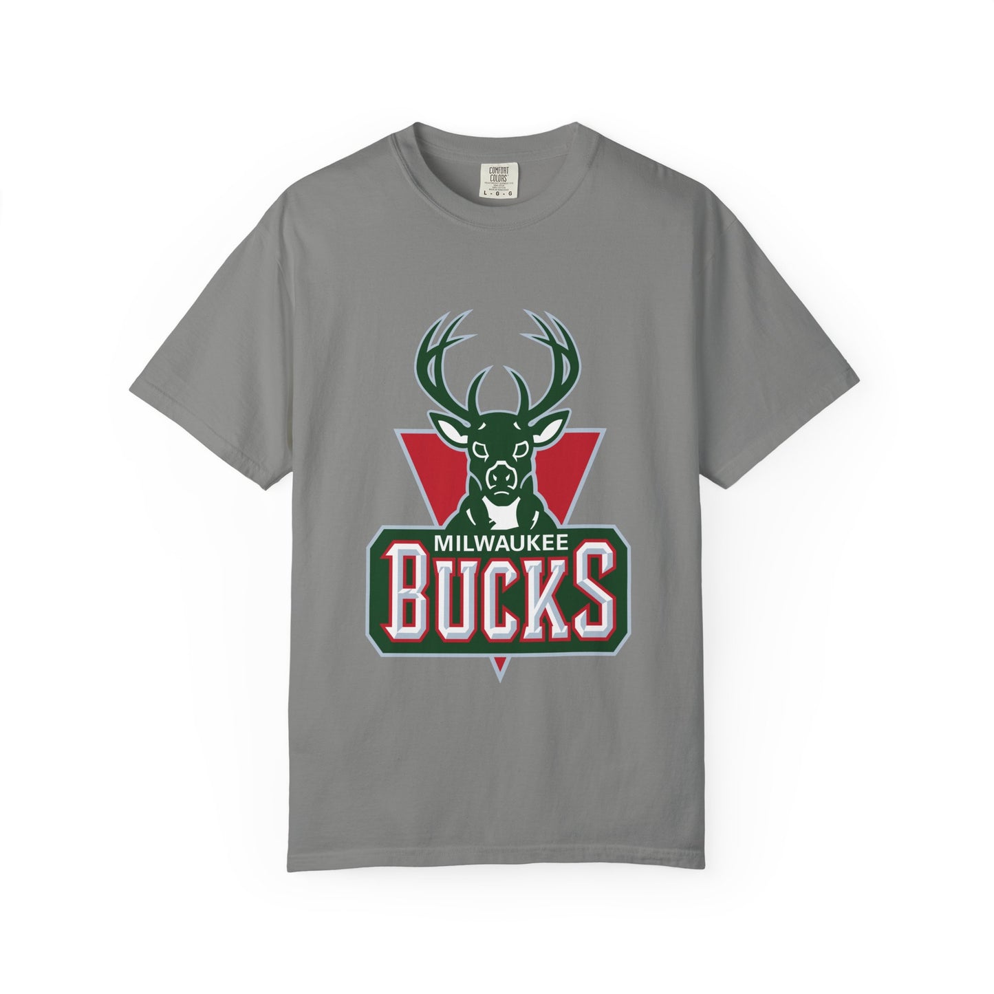 Milwaukee Bucks Strong Garment-Dyed T-Shirt – Premium Cotton Tee for Customization