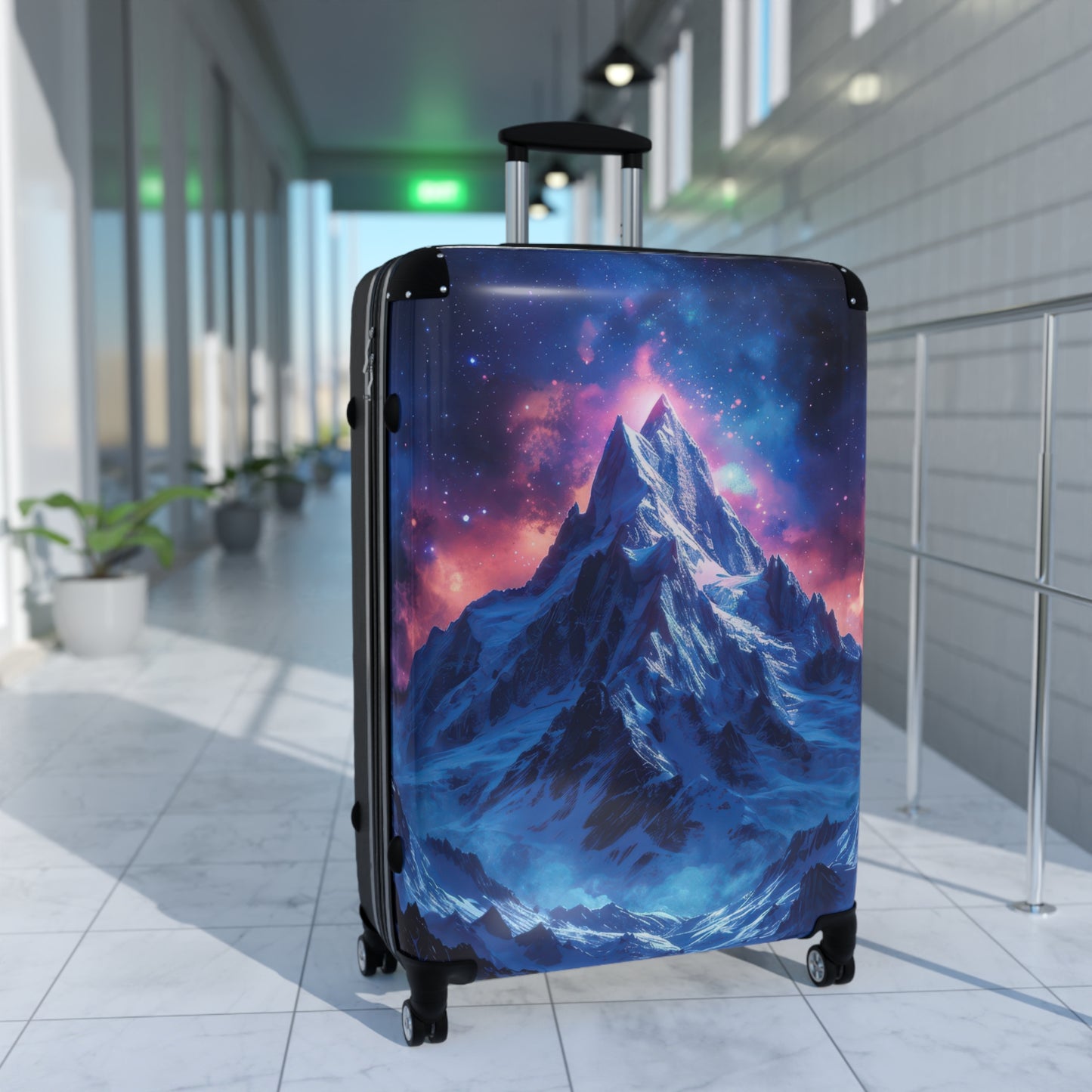 Nature Mountain Majestic Art Carry-On Suitcase - Stylish Luggage for Travelers