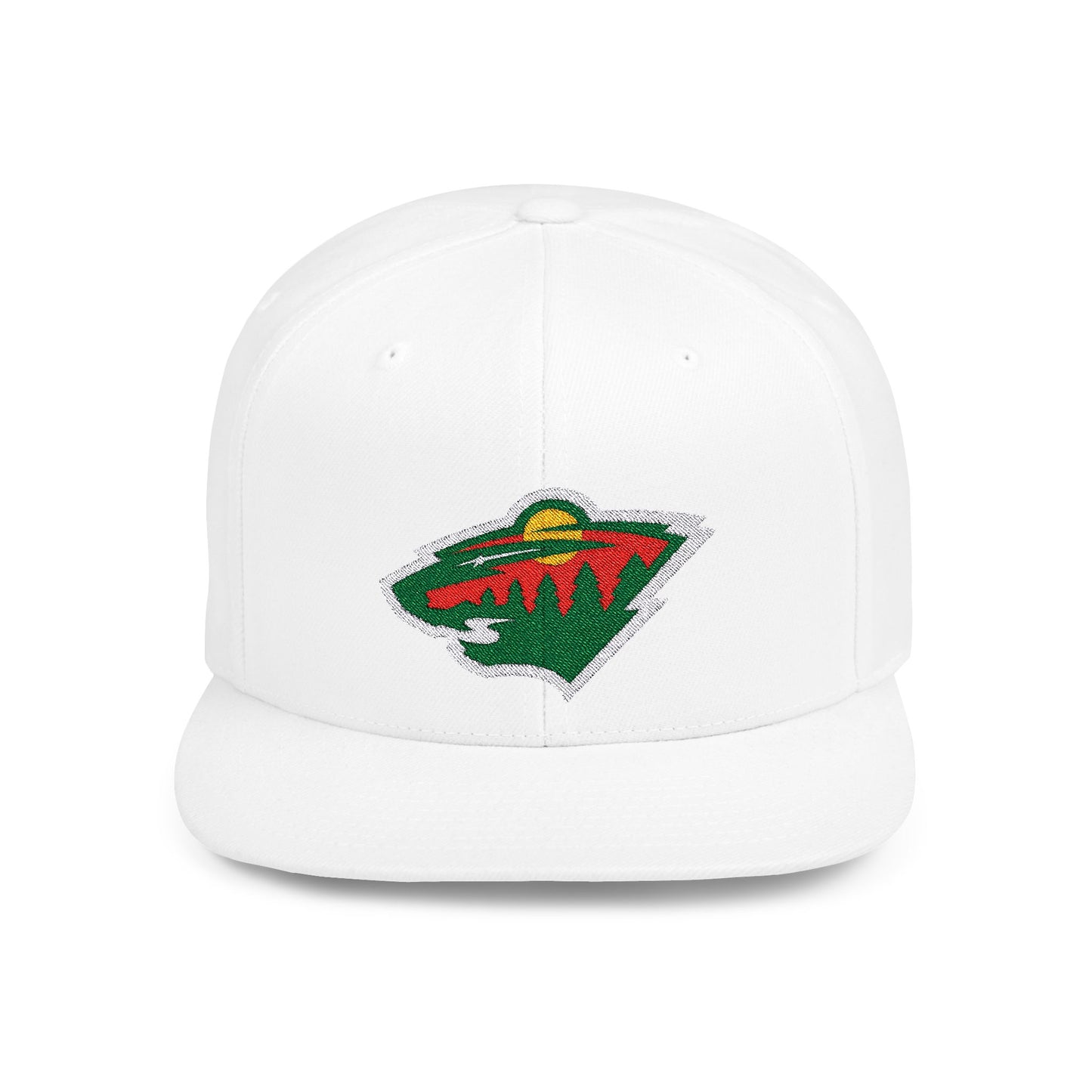 Minnesota Wild Flat Bill Snapback – Lightweight, Custom Fit, Premium Quality