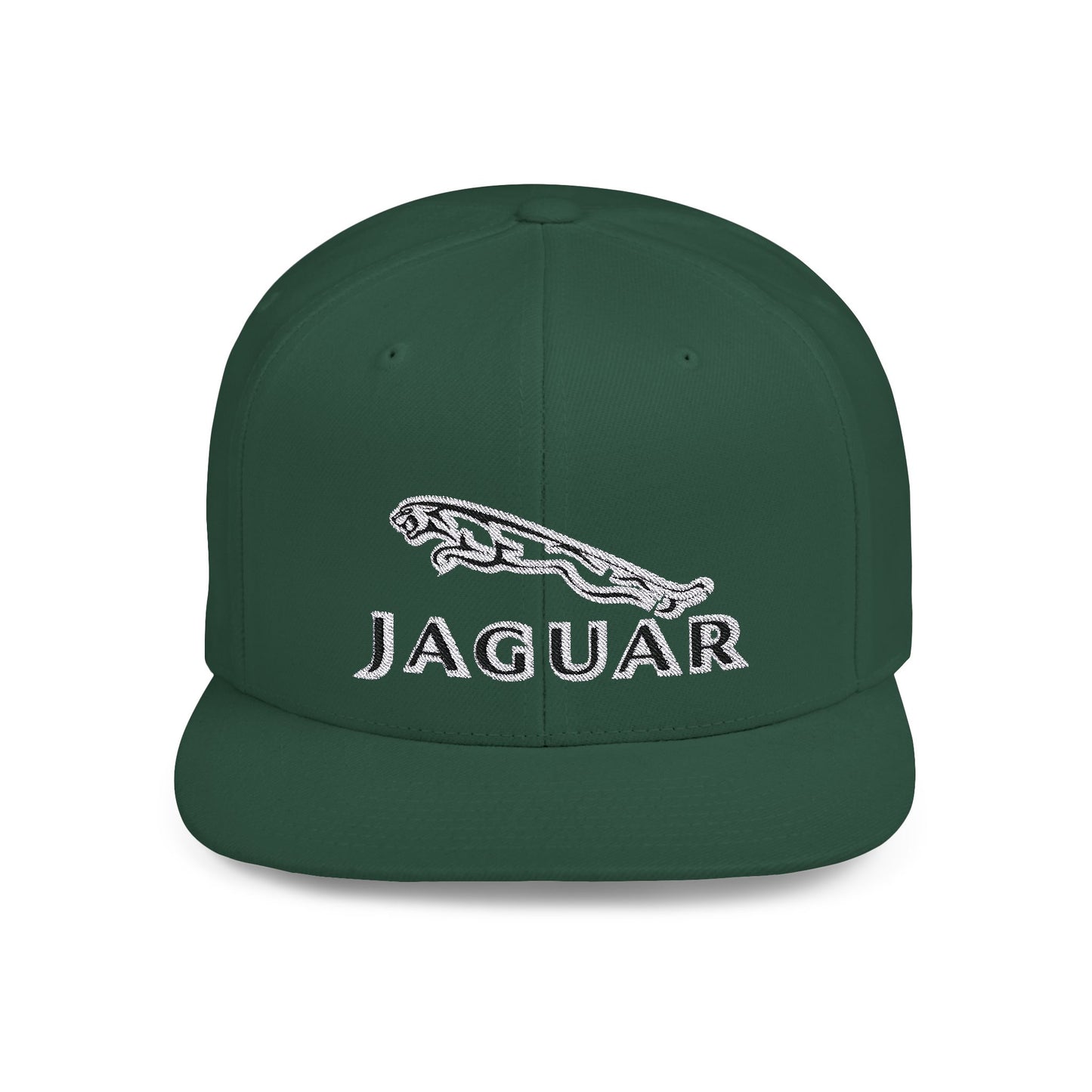 Jaguar Flat Bill Snapback – Lightweight, Custom Fit, Premium Quality