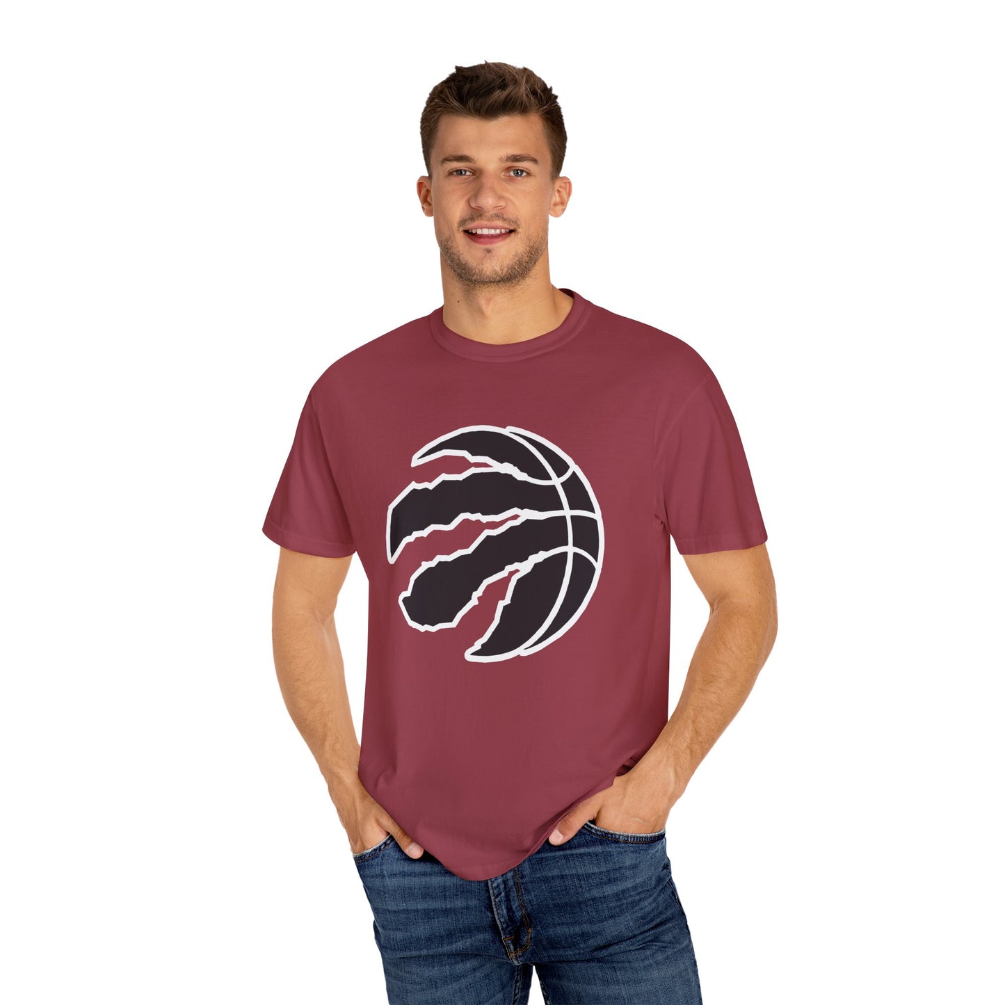 Toronto Raptors Strong Garment-Dyed T-Shirt – Premium Cotton Tee for Customization