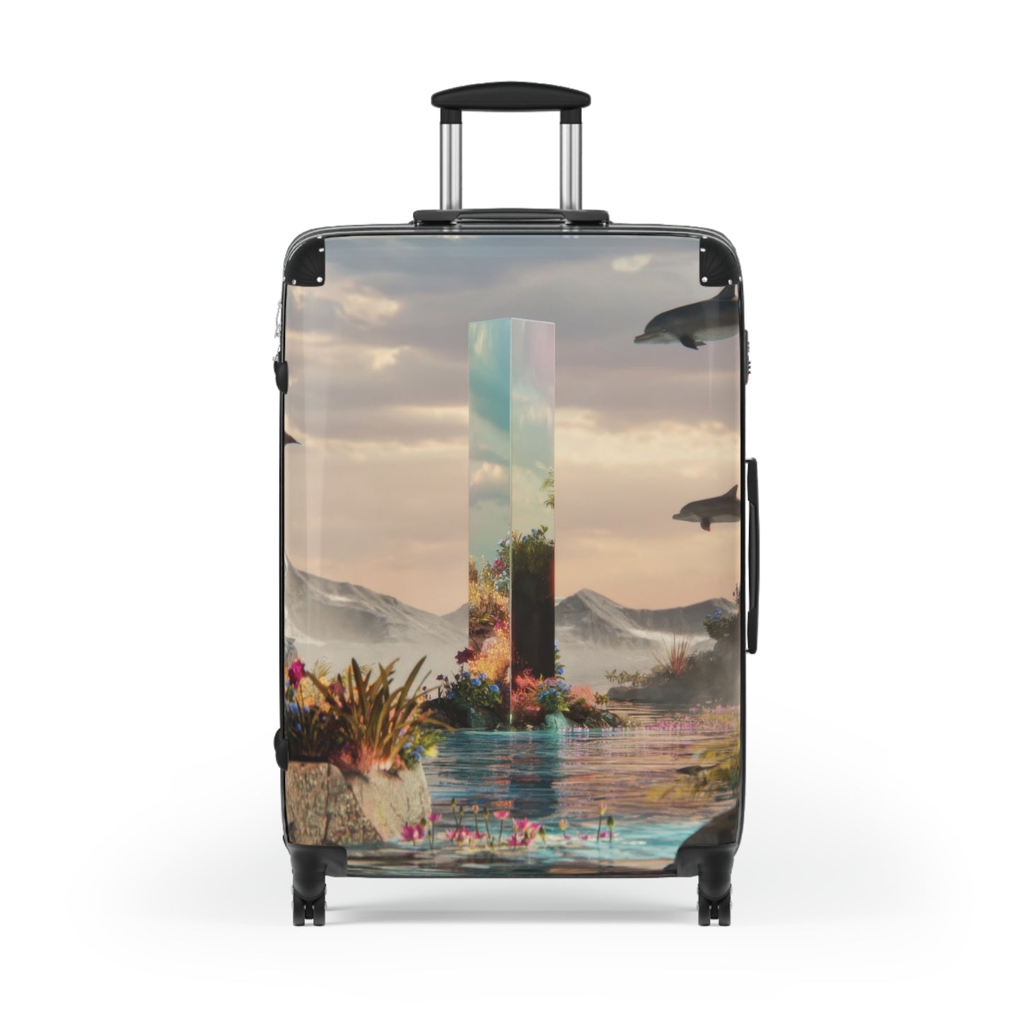Art Surreal Paradise Carry-On Suitcase - Stylish Luggage for Travelers
