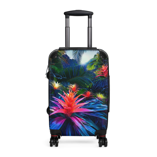 Nature Flowers Floral Tropical Art Carry-On Suitcase - Stylish Luggage for Travelers