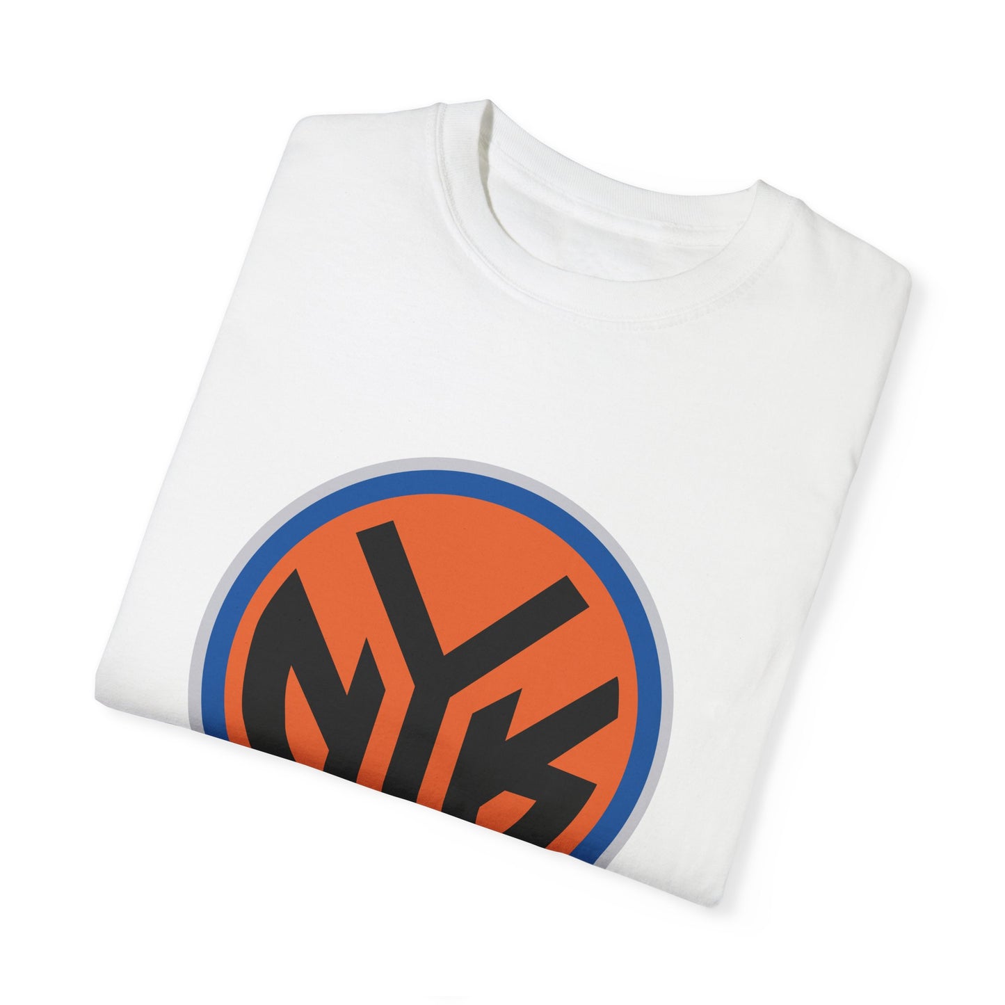 New York Knicks Basketball Fanatics Garment-Dyed T-Shirt – Premium Cotton Tee for Customization