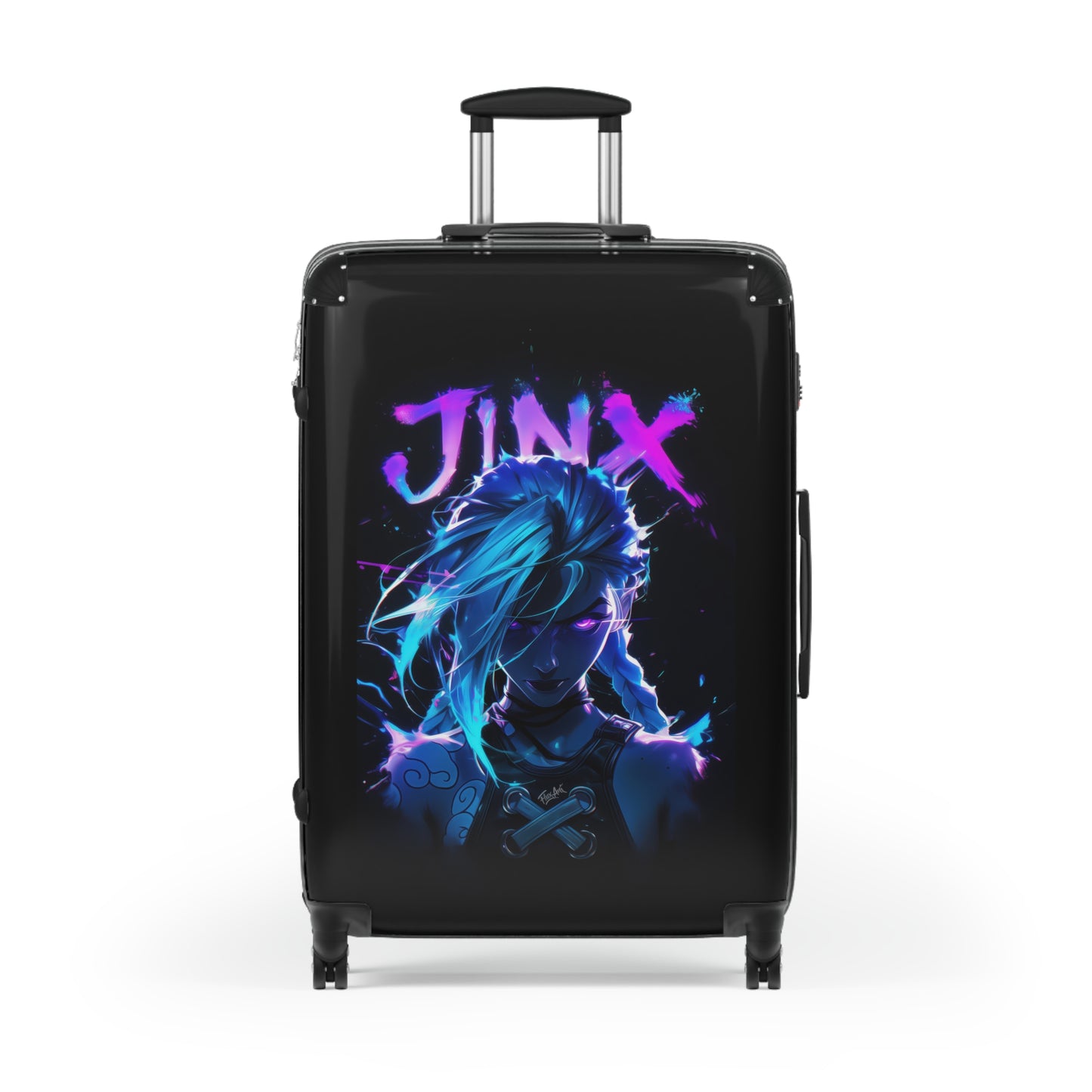 Video Games Jinx League of Legends Carry-On Suitcase - Stylish Luggage for Travelers