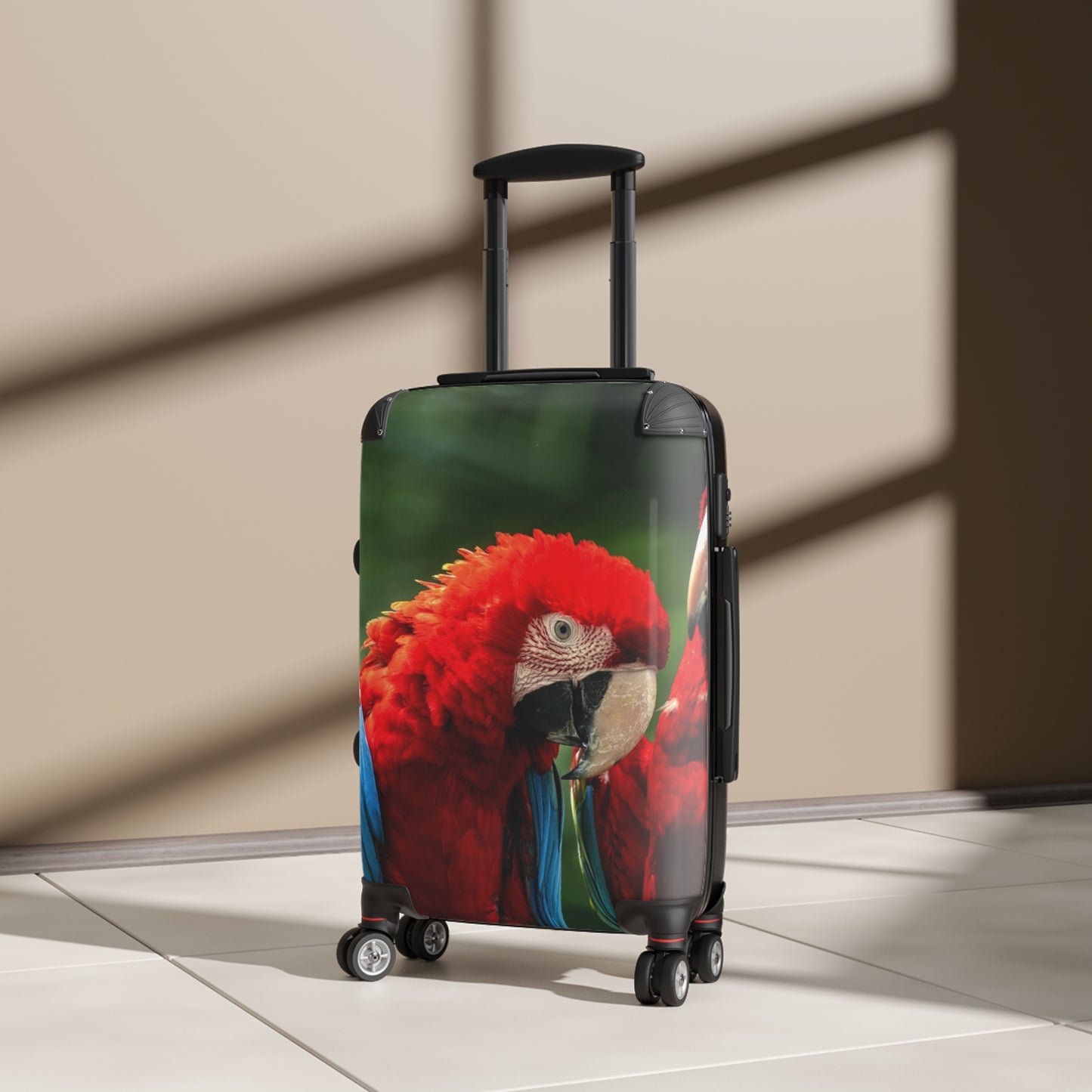 Animals Macaw Bird Carry-On Suitcase - Stylish Luggage for Travelers
