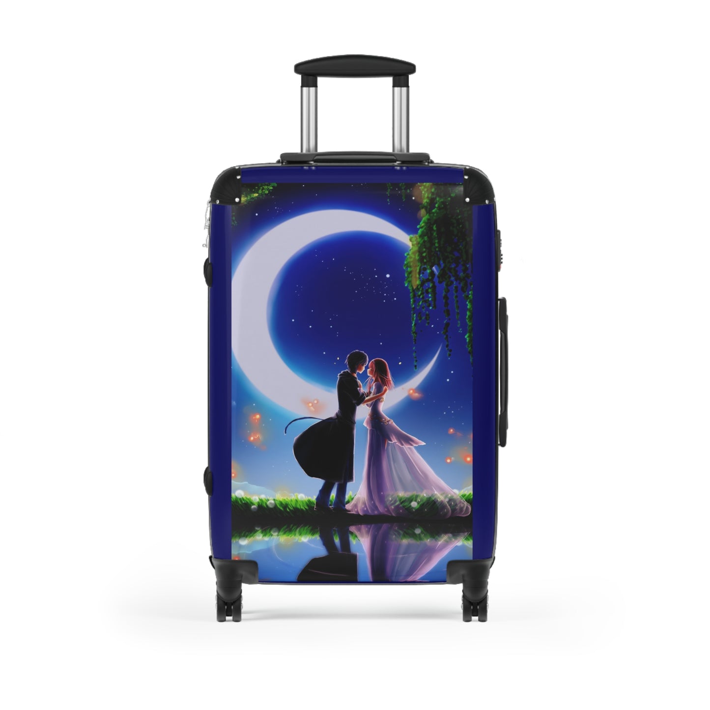 Love Couple Kiss Art Carry-On Suitcase - Stylish Luggage for Travelers