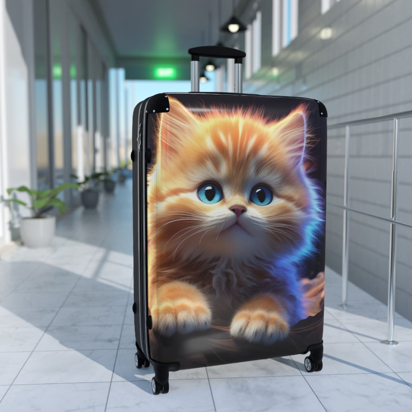 Animals Cute Kittens Carry-On Suitcase - Stylish Luggage for Travelers