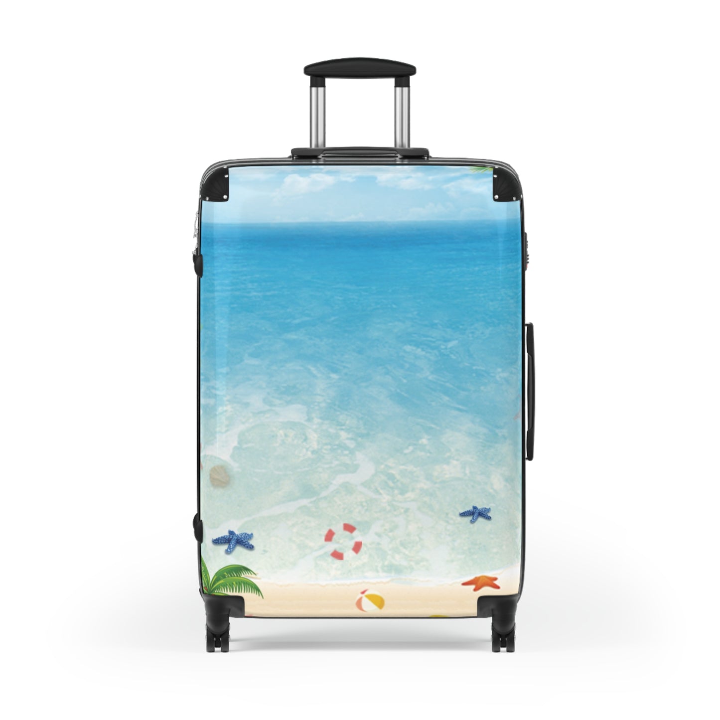 Nature Summer Vacation Tourism Art Carry-On Suitcase - Stylish Luggage for Travelers